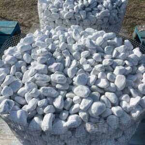 Ciottolo bianco Carrara