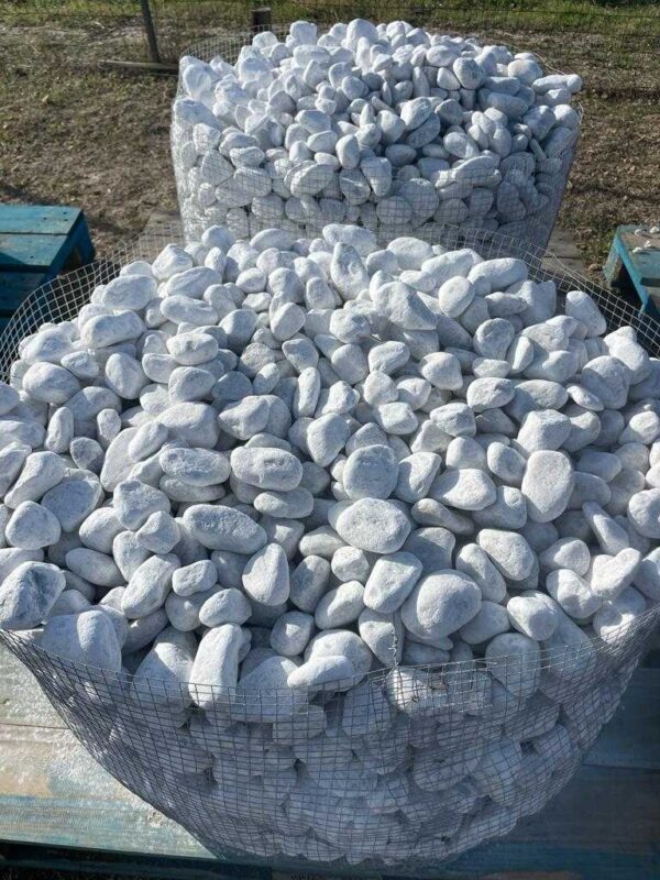 Ciottolo bianco Carrara